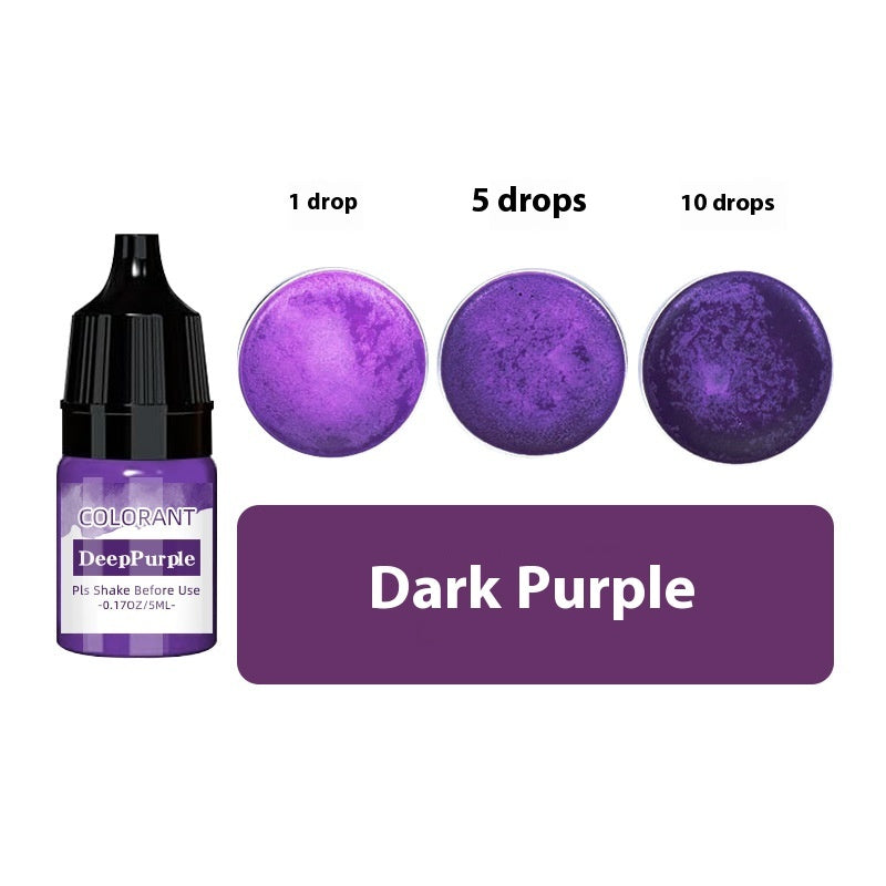 High Concentration Candle Aromatherapy Pigment Color Concentrate Soap Pigment Stain 5ml