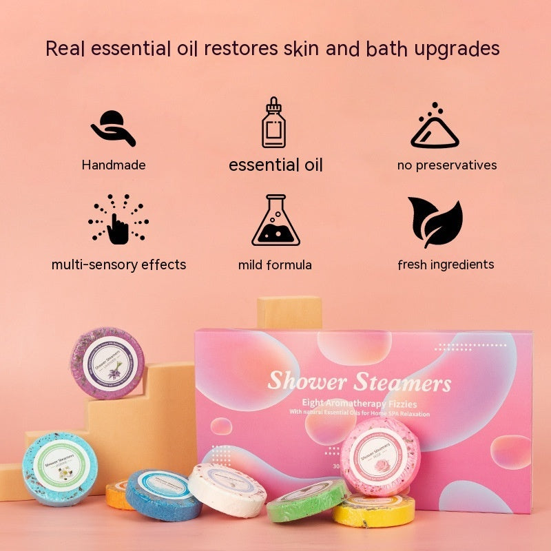 Aromatherapy Shower Piece Hotel Household Bubble Explosion Bath Salts