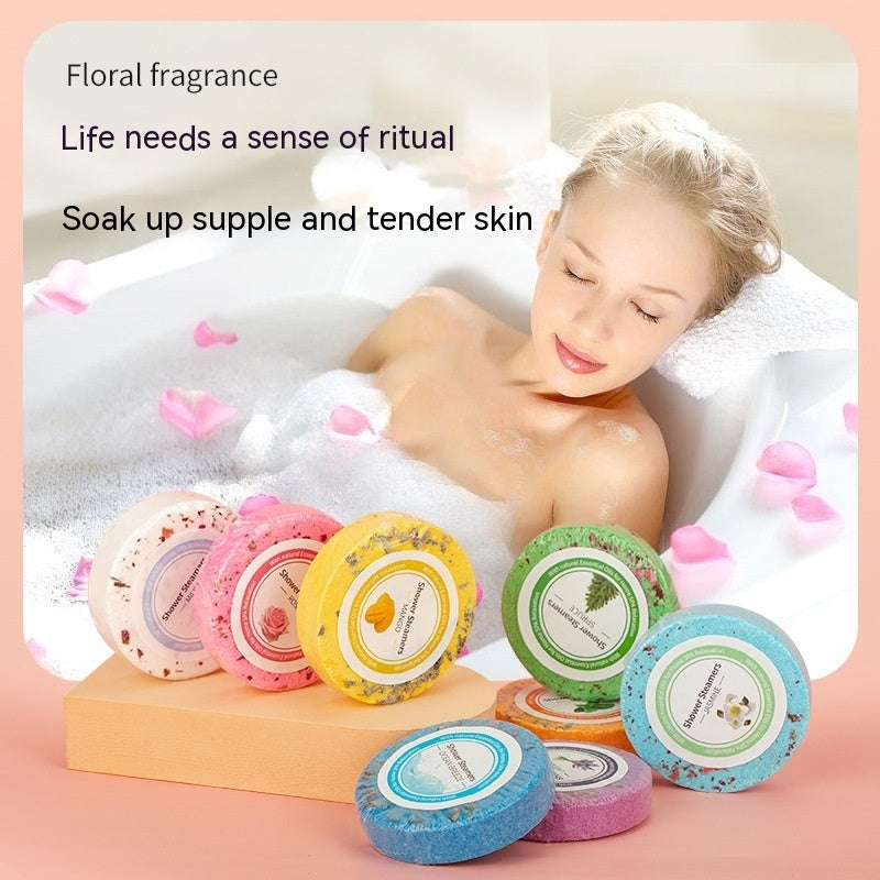 Aromatherapy Shower Piece Hotel Household Bubble Explosion Bath Salts