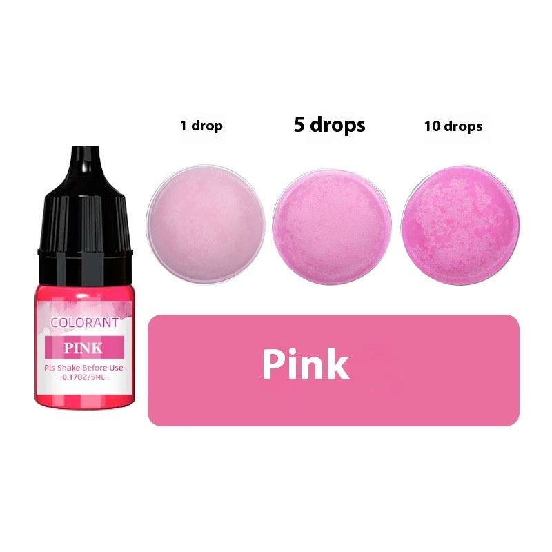 High Concentration Candle Aromatherapy Pigment Color Concentrate Soap Pigment Stain 5ml