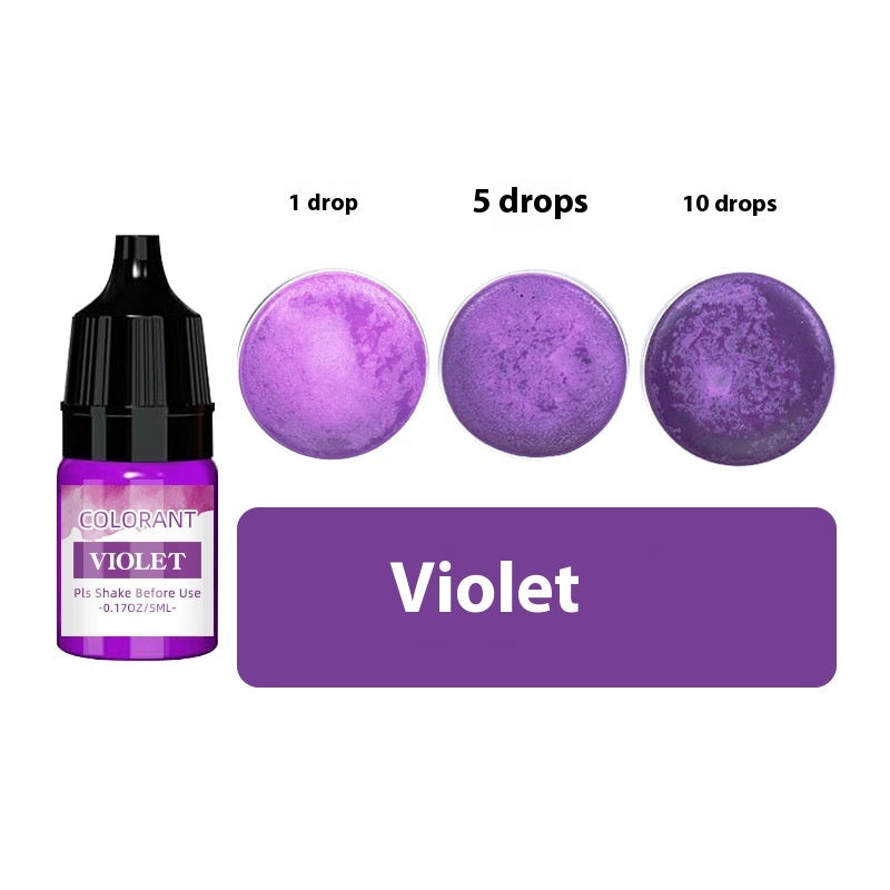 High Concentration Candle Aromatherapy Pigment Color Concentrate Soap Pigment Stain 5ml