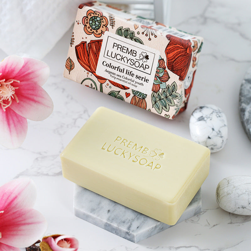 English Cold Handmade Soap Aromatherapy Essential Oil