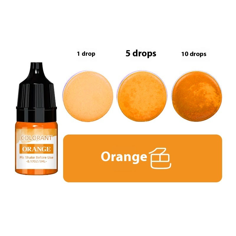 High Concentration Candle Aromatherapy Pigment Color Concentrate Soap Pigment Stain 5ml