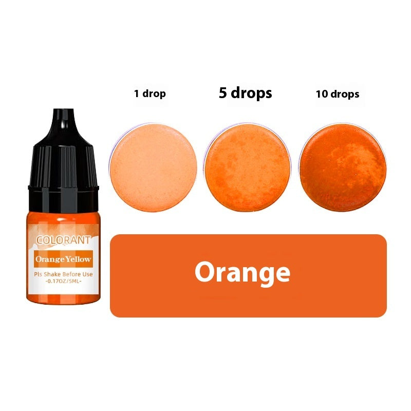 High Concentration Candle Aromatherapy Pigment Color Concentrate Soap Pigment Stain 5ml