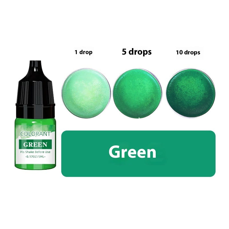 High Concentration Candle Aromatherapy Pigment Color Concentrate Soap Pigment Stain 5ml
