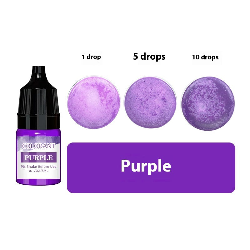 High Concentration Candle Aromatherapy Pigment Color Concentrate Soap Pigment Stain 5ml