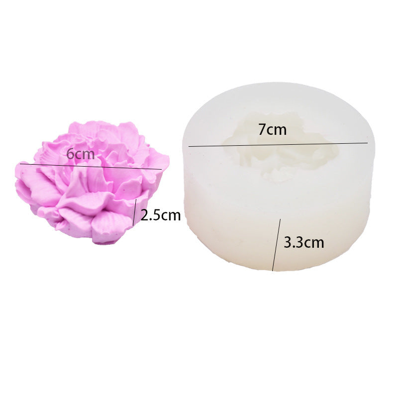 Baking Three-dimensional Cake Chocolate Clay Aromatherapy Handmade Soap Silicone Mold