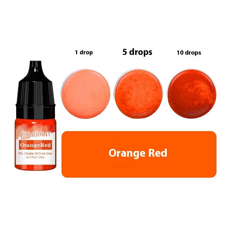 High Concentration Candle Aromatherapy Pigment Color Concentrate Soap Pigment Stain 5ml