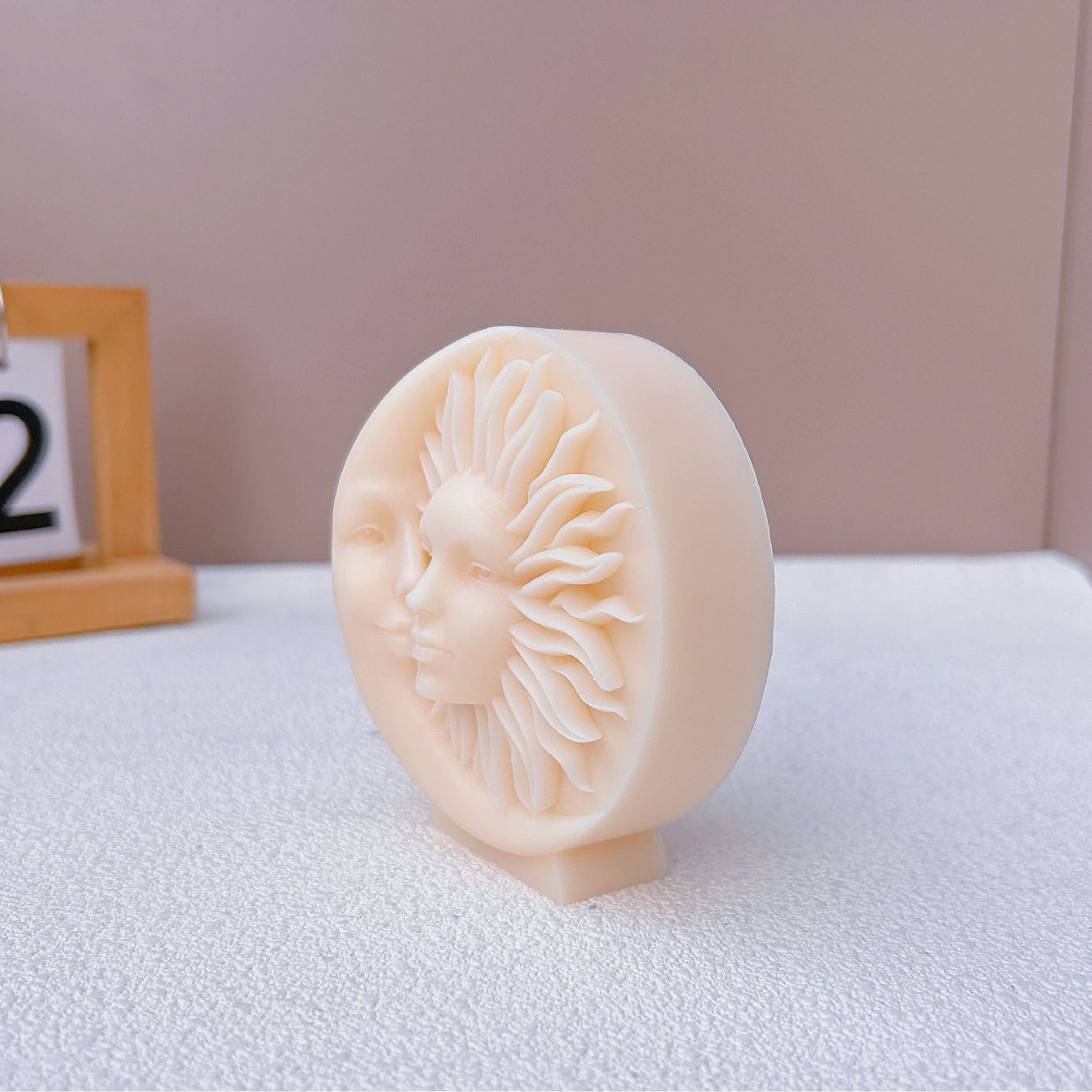 New Cake Soap Aromatherapy Moon Sun Silicone Mold