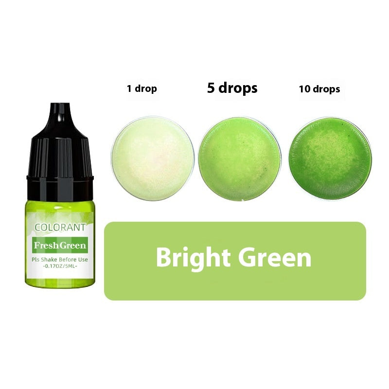 High Concentration Candle Aromatherapy Pigment Color Concentrate Soap Pigment Stain 5ml