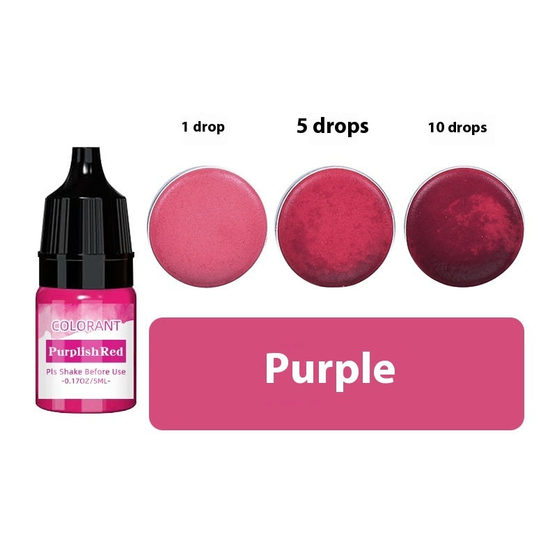 High Concentration Candle Aromatherapy Pigment Color Concentrate Soap Pigment Stain 5ml
