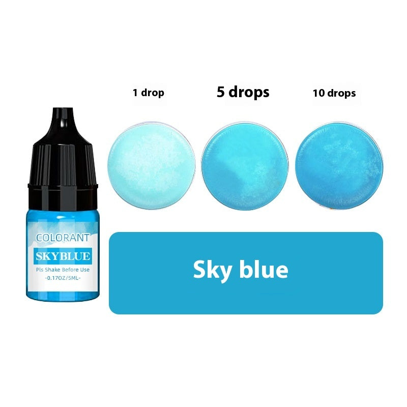 High Concentration Candle Aromatherapy Pigment Color Concentrate Soap Pigment Stain 5ml