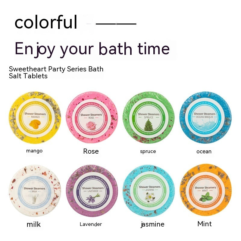 Aromatherapy Shower Piece Hotel Household Bubble Explosion Bath Salts