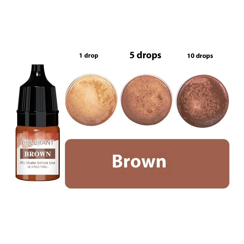 High Concentration Candle Aromatherapy Pigment Color Concentrate Soap Pigment Stain 5ml