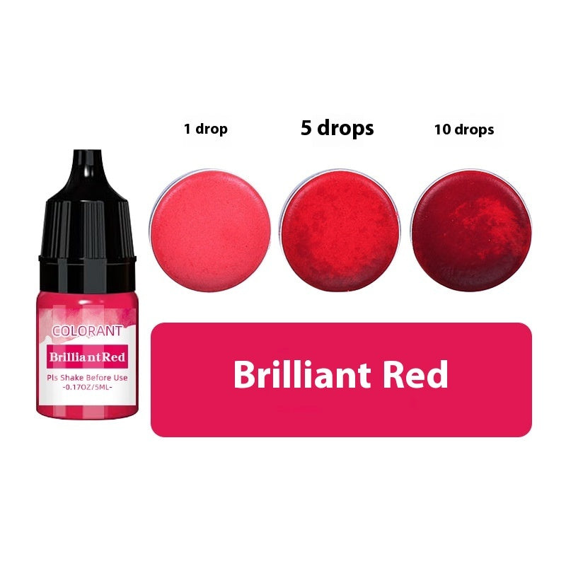 High Concentration Candle Aromatherapy Pigment Color Concentrate Soap Pigment Stain 5ml