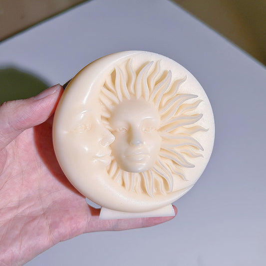 New Cake Soap Aromatherapy Moon Sun Silicone Mold