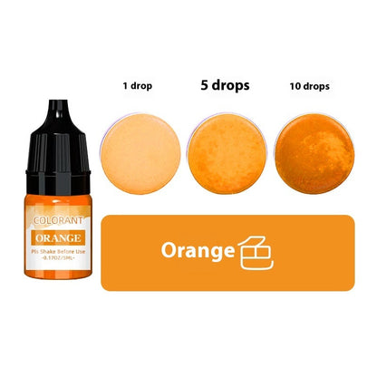 High Concentration Candle Aromatherapy Pigment Color Concentrate Soap Pigment Stain 5ml