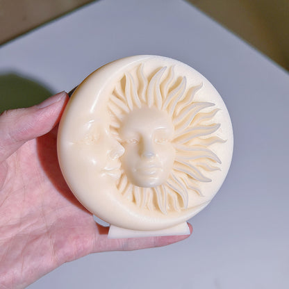 New Cake Soap Aromatherapy Moon Sun Silicone Mold